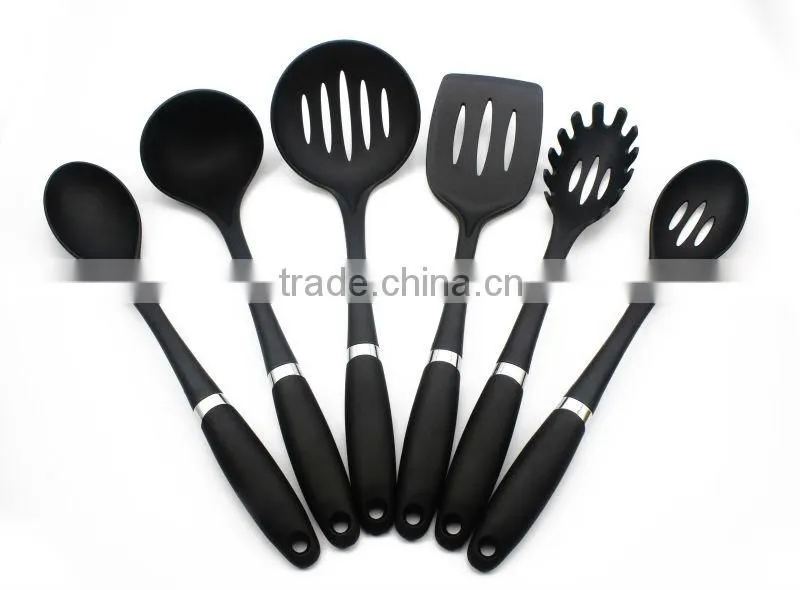 6pcs/set Wholesale Modern design promotion gifts Nylon Kitchen Utensil sets