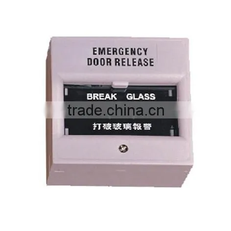 White glass break sensor, Emergency break glass