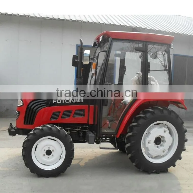 High quality TZ-4 50HP 4WD Foton Farm Tractor Mounted Front end loader for sale