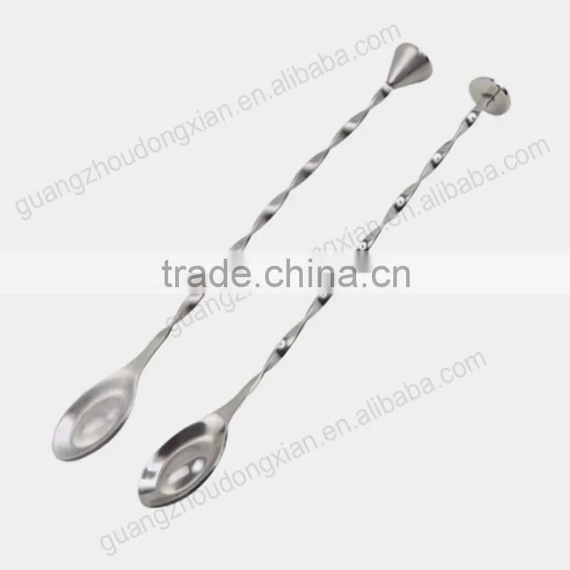Bar stainless steel spoon custom stirrer