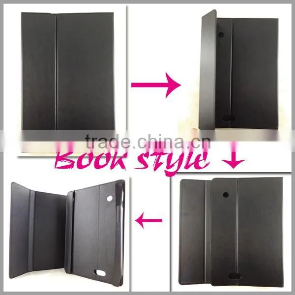 Book Style Leather case for Kindle 4 e-reader case
