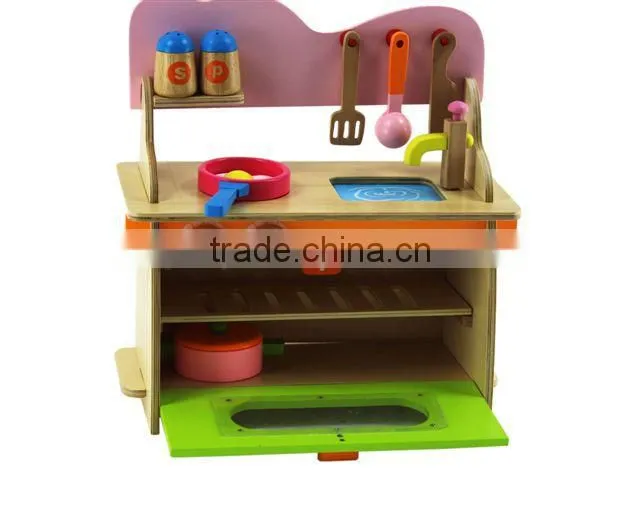 Modern wooden kitchen toy