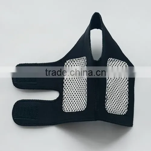 2016 new invention of magnetic field therapy , tourmaline magnetic ankle brace ,self-heating ankle protector