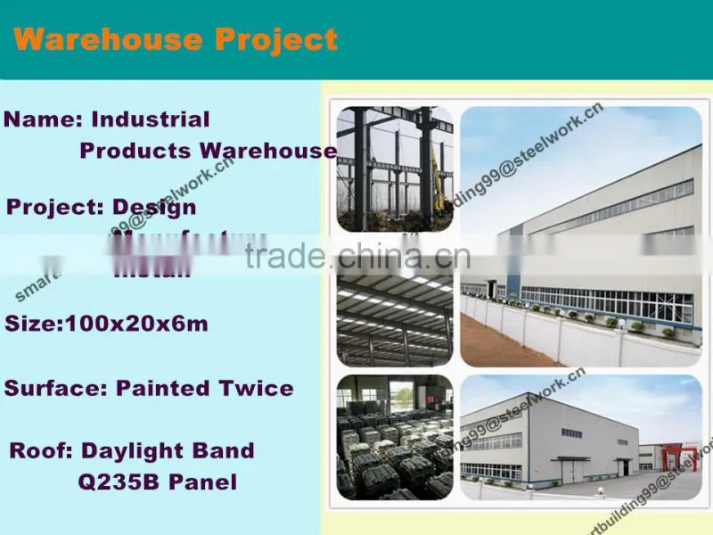 Design Made in China Self Storate Steel Building