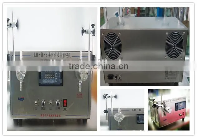 stainless steel liquid soap pneumatic filling machine