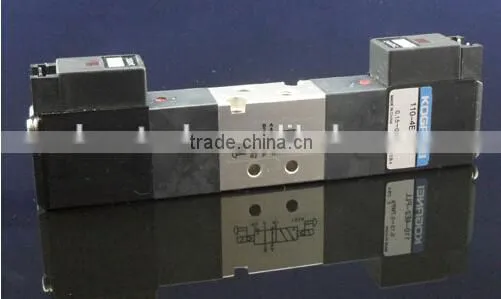 Two Position Five Way Pilot Solenoid Valve-110-4E2-83-PLL