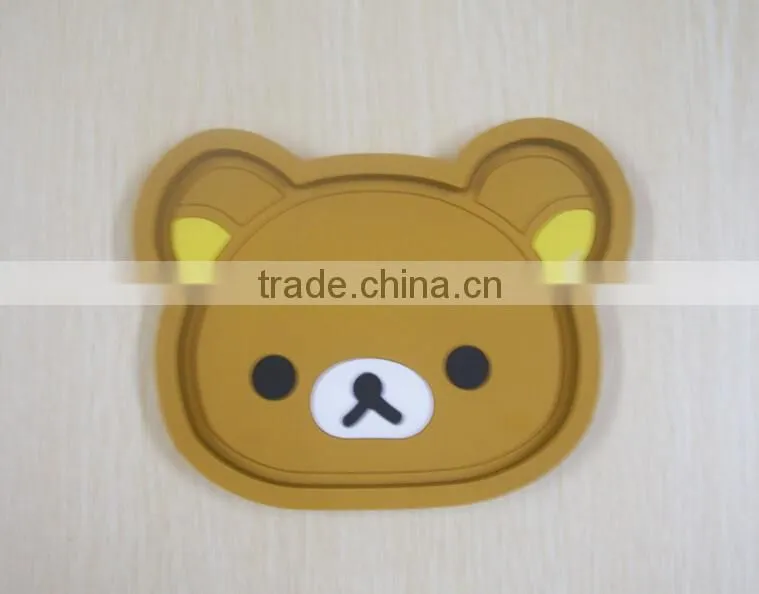 Bear silicone cup coaster