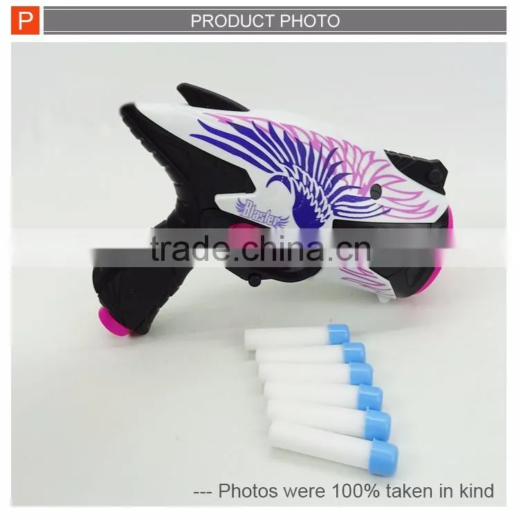 Girls battle game toy plastic soft air guns pistol for sale