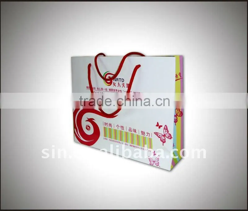 2012 Elegant Shopping Paper Handbag