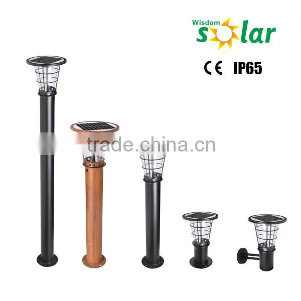 36 pcs high power LEDs CE solar LED garden light solar street light (JR-2602)