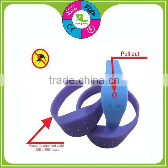 silicone mosquito repellent bwristband promotion gift