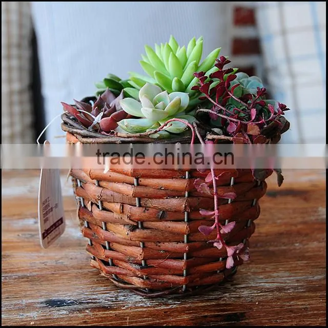 rectangle shape wicker basket willow basket