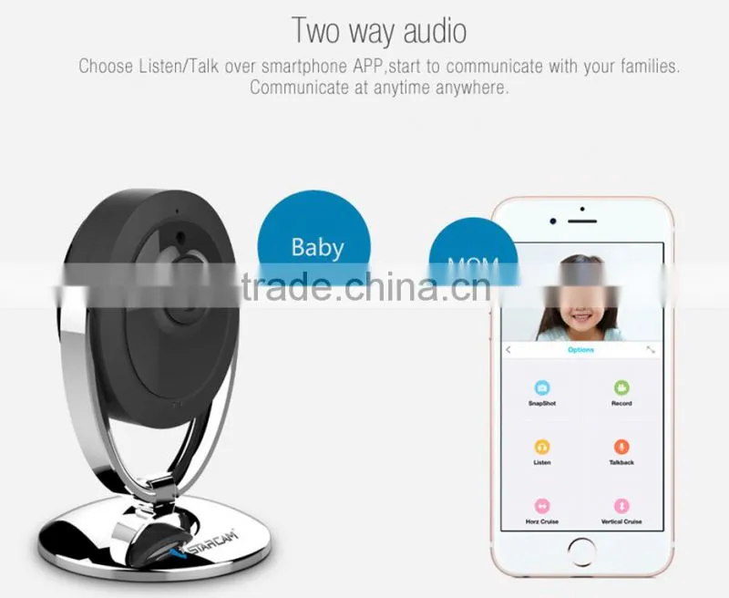 cube camera C7893WIP PnP HD Mini cube wireless network camera pt network mini cctv camera