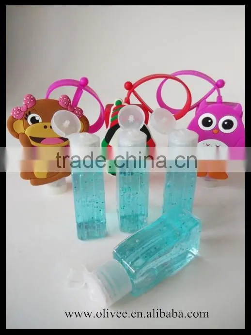fruity fragrance 30ml 1fl.oz anti bacterial hand wash with cartoon holder