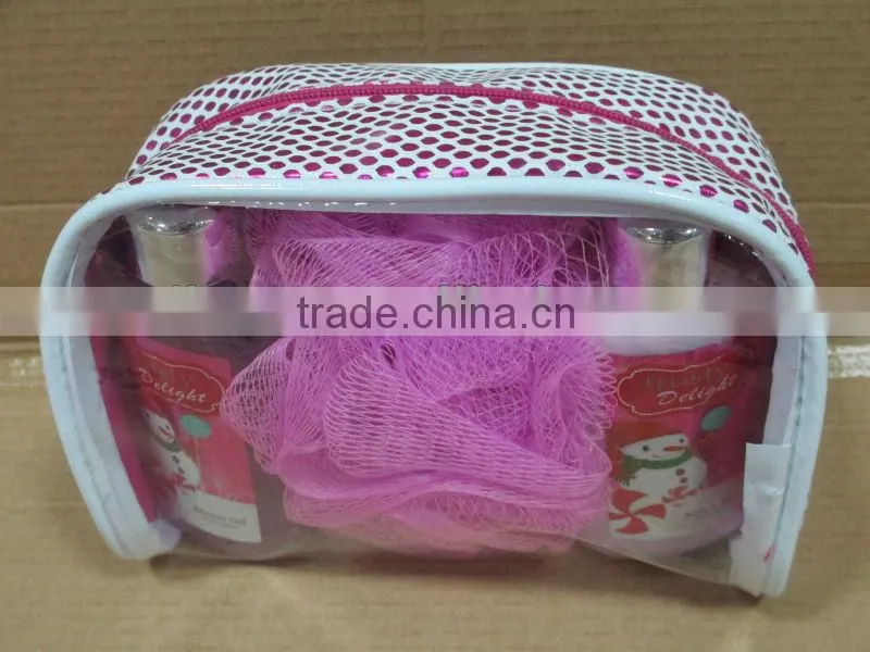 High quality body care travel set as christmas 2013 new hot items gifts