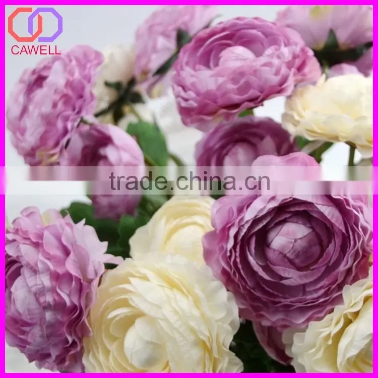 artificial flowers making for home decoration