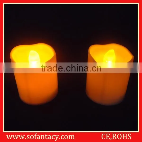 Battery operated wedding led candle,led flashing candle for events