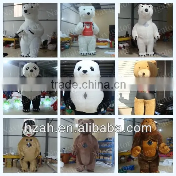 Bear Costume Inflatable Mascot