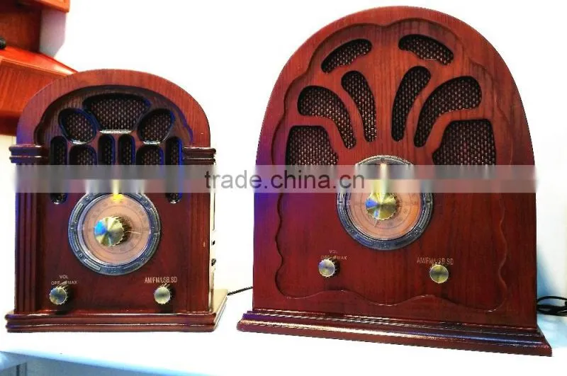 Retro Radio - Wooden Speaker - 50s gift