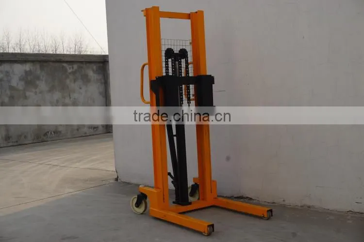 cheap price customized 1t 1600mm manual stacker