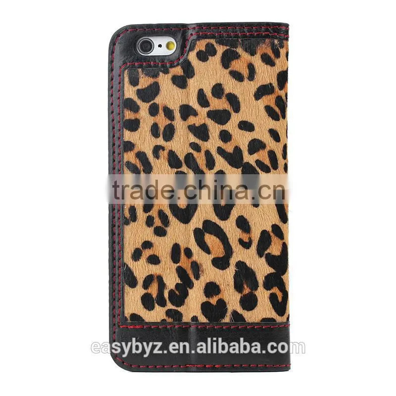 Latest fashion for iphone 6 flip case, for iphone 6 case, for iphone 6 real leather case