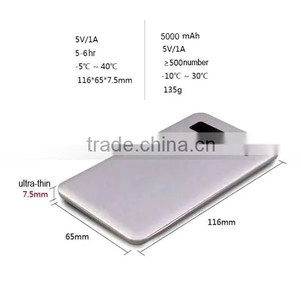 HSJ-005 colorful power bank for smart phone wholesale universal portable power bank