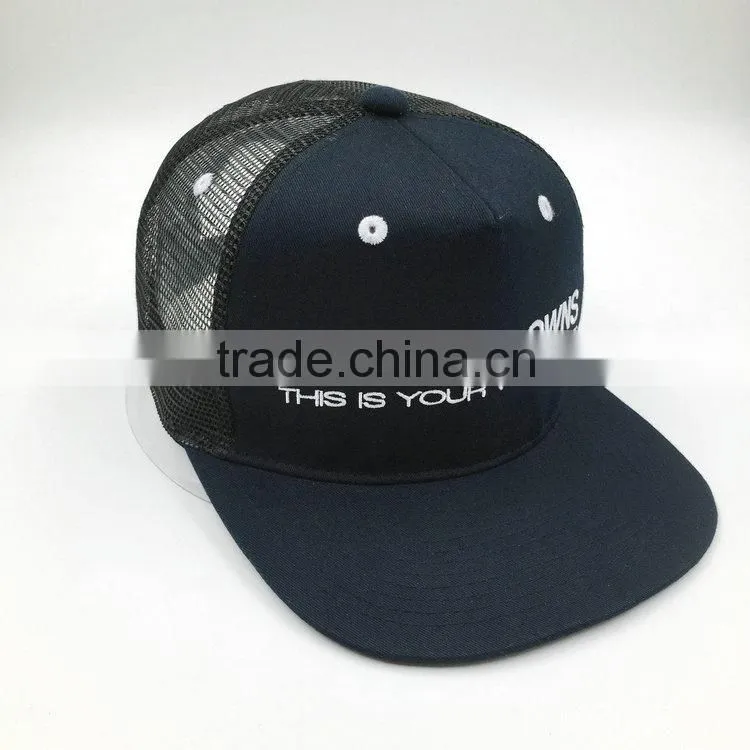 custom design you own mesh cap trucker