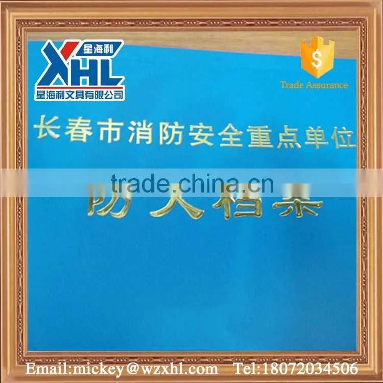 Custom gift A4 A5 conference document leather presentation file folde