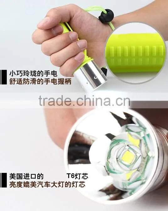 promotional rechargeable plastic led flashlight torch