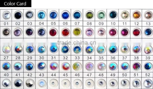 DMC Crystal Rhinestone for garment/hot fix Rhinestone