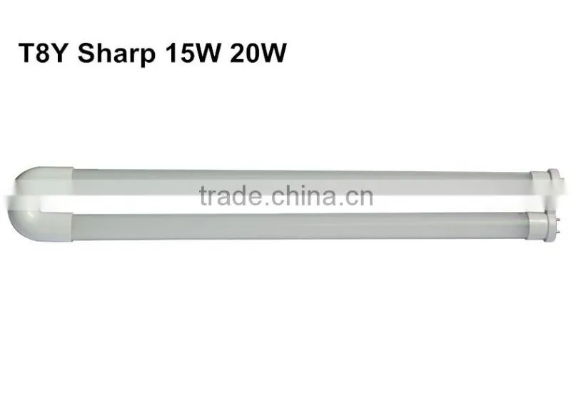20w 45w t8 led tube light t8 integrated led tube with single or two tubes is available