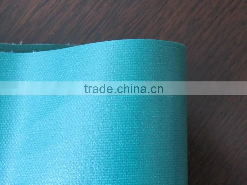 650gsm PVC tarpaulin, PVC coated with varnish unilaterally -for trucks