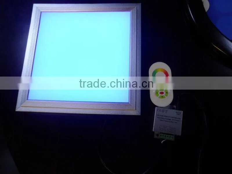 Shenzhen 39W IP54 indoor full color decoration 3 years warranty 39W 600x600 square LED suspended led panel light hoslight