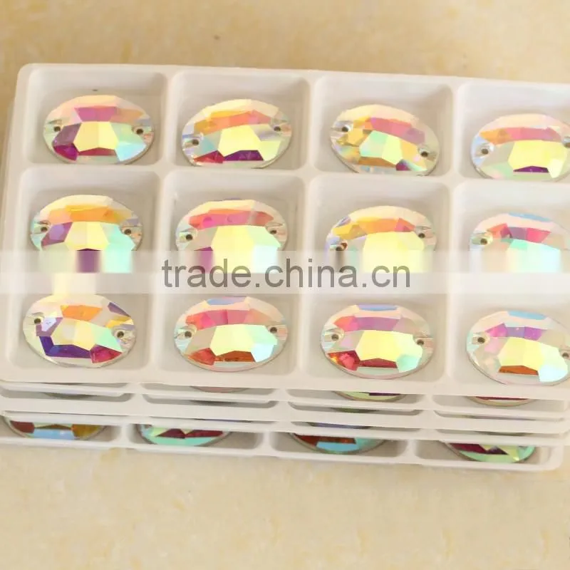 Dress Decoration Flat Back Crystal Rhinestone Sew On