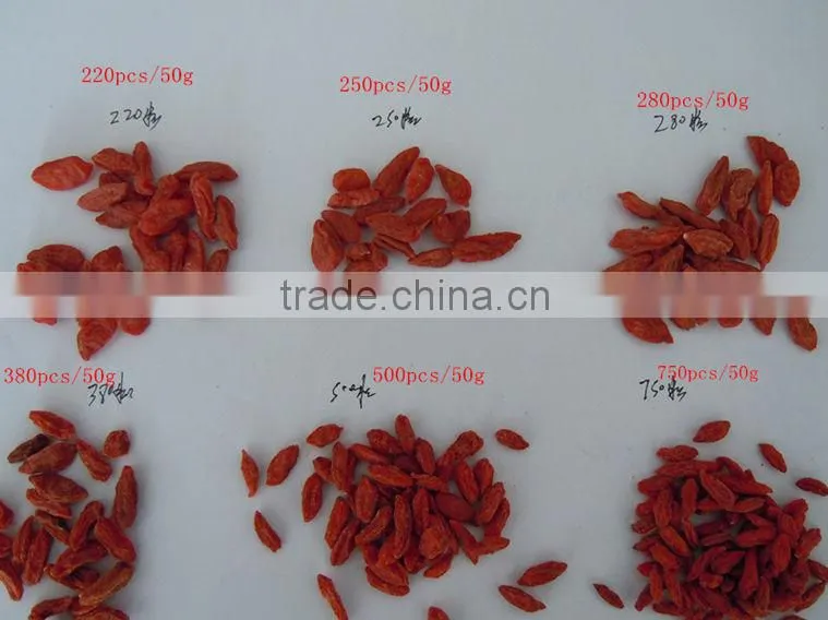 Dried fruit goji berries/goji/Medlar/organic goji berries