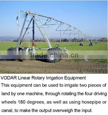 Linear Rotary Irrigation Equipment for farm with low price