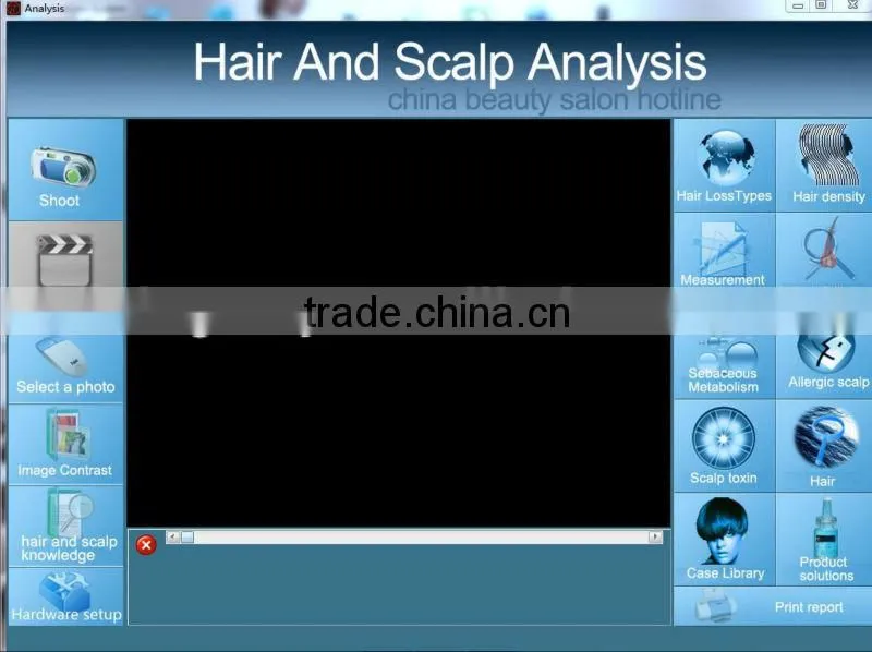 Hair Analysis Software Hair Analysis Machine