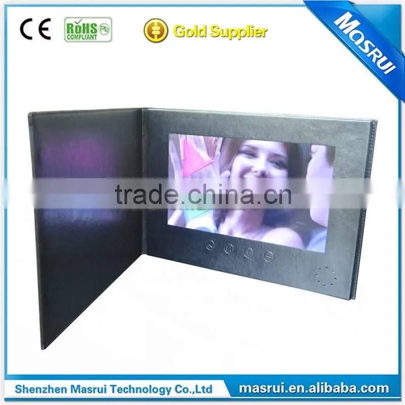 video brochure card module /lcd brochure module /lcd screen brochure module