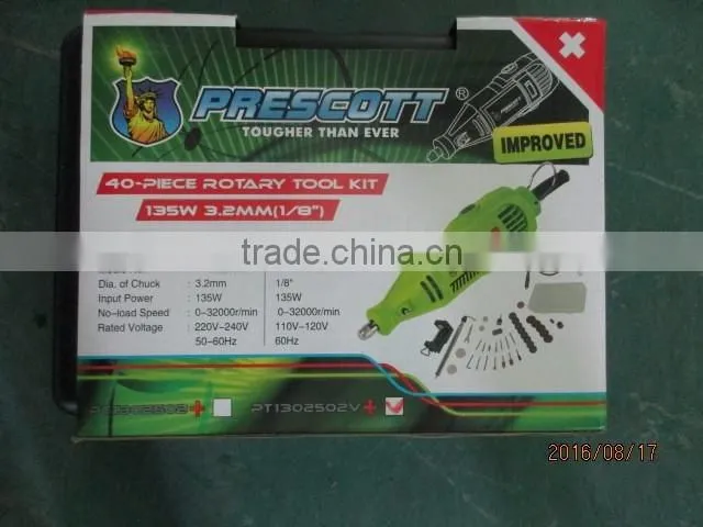 China prescott electric mini 500W 25mm high quality straight die grinder