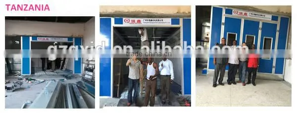 QX1000 standard electric heating car paint booth from manufacturer
