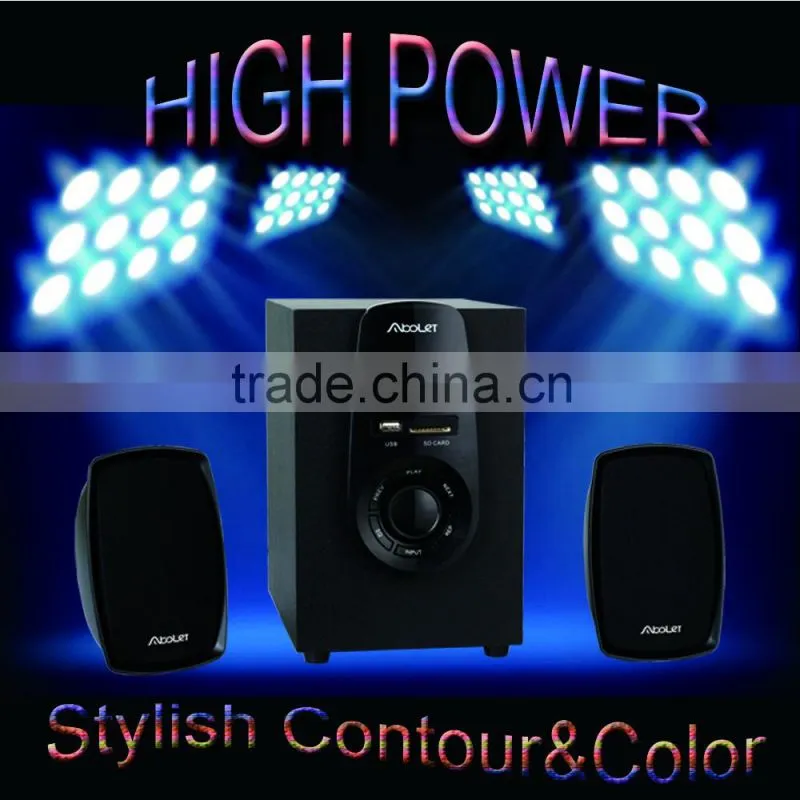 A301 LED 4 Inch Super Bass Woofer Bluetooth Speaker Wireless Subwoofer