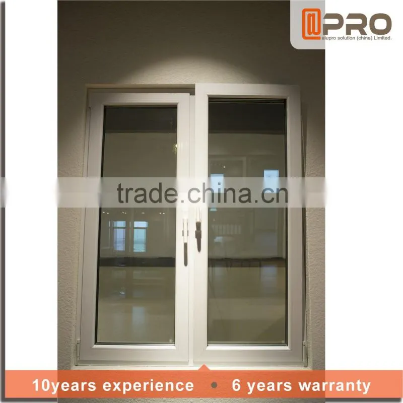 Good quality aluminum window price tilt and turn window hardware aluminium tilt and turn windows