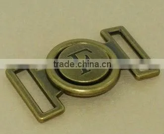 special metal belt buckle with eye logo