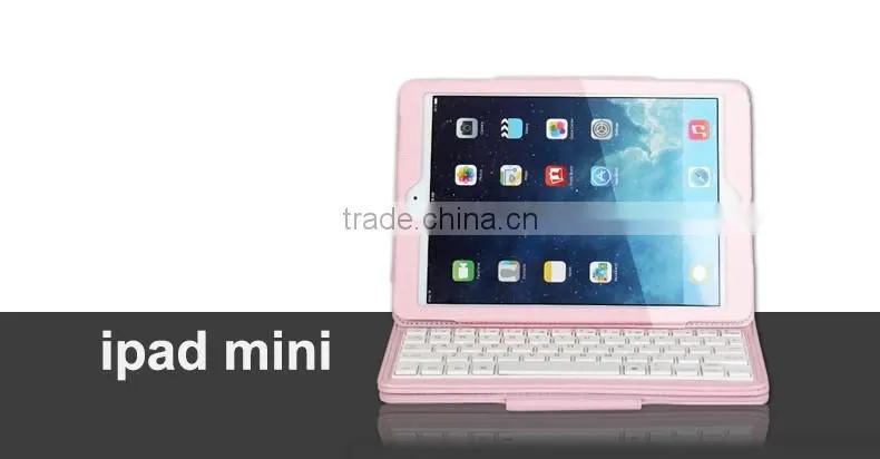 Rubber remote wireless keyboard for tablet pc ipad mini-SPM01