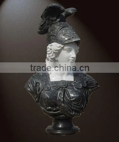 marble stone bust statue