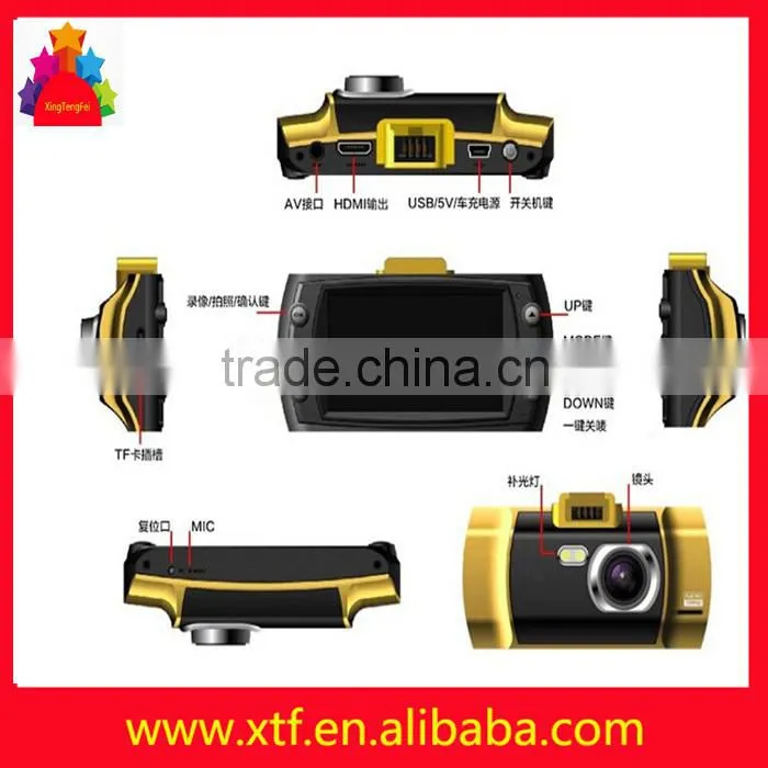 2.7 inch HD car DVR accelerometer parking 24 hours monitoring automobile black box Q5