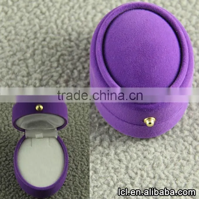 Wholesale velvet jewelry boxes, low price designer jewelry box velvet
