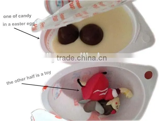 Bulk surprise egg toy candy easter egg chocolate candy