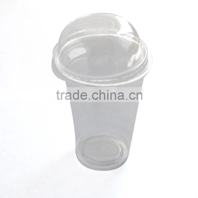 Cheap 9oz sweet milk/pudding plastic cup