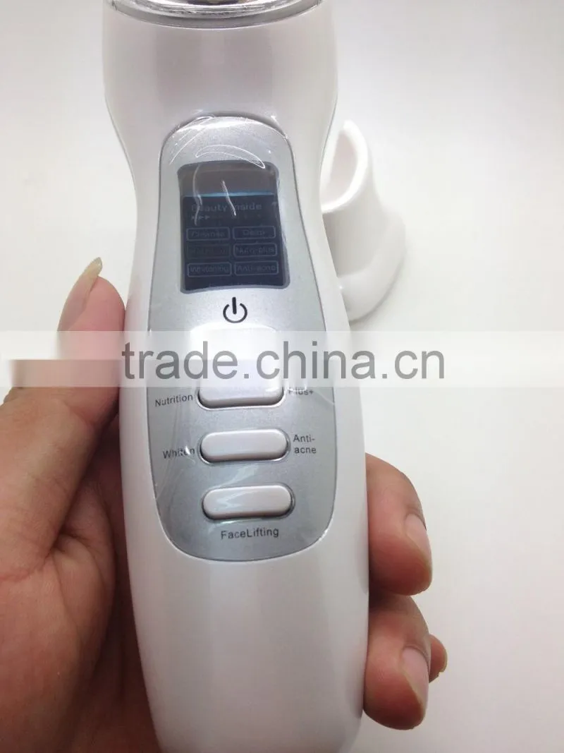 5 in 1 skincare express system Ultrasonic therapy beauty machine